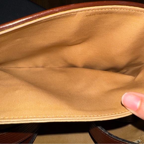 CELINE Macadam Blason Triomphe Leather Shoulder Bag - Picture 10 of 14